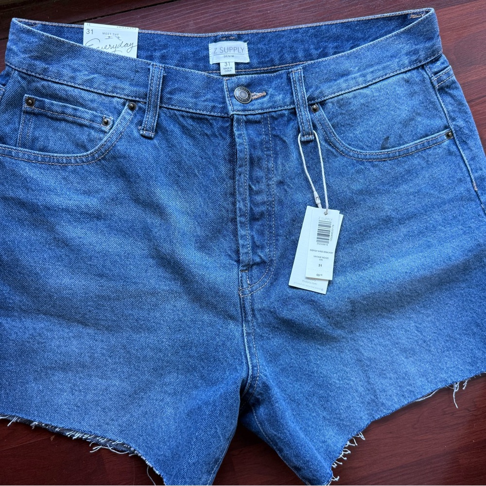 Z Supply Blue Jean Shorts